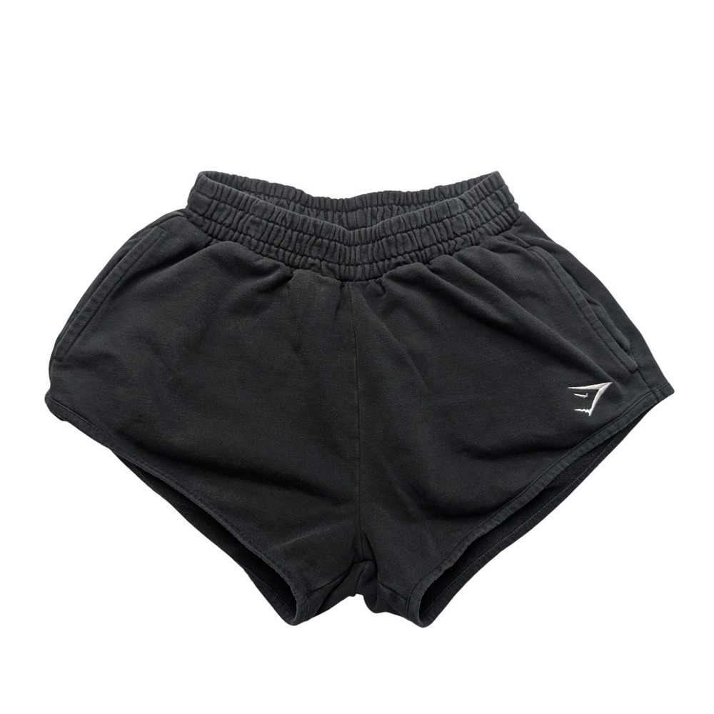 Gymshark Black Women's High-Waist Stretch Shorts